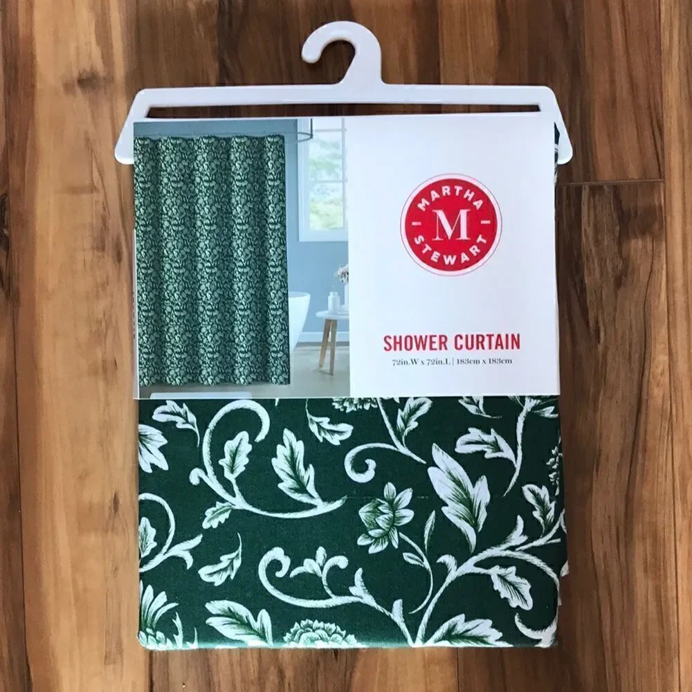 NEW Martha Stewart Shower Curtain